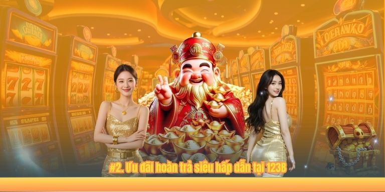 #2. Ưu đãi hoàn trả siêu hấp dẫn tại 123B