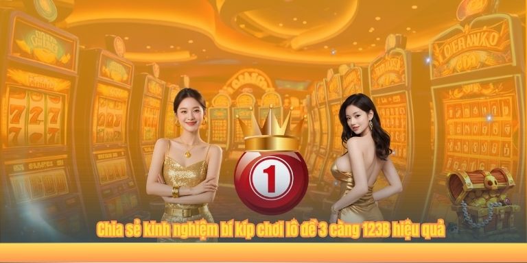 Chia sẻ kinh nghiệm bí kíp chơi lô đề 3 càng 123B hiệu quả
