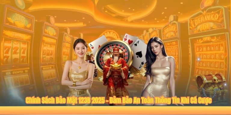 Chính Sách Bảo Mật 123B 2025 – Đảm Bảo An Toàn Thông Tin Khi Cá Cược