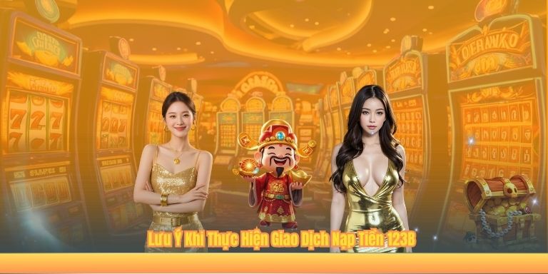 Lưu Ý Khi Thực Hiện Giao Dịch Nạp Tiền 123B